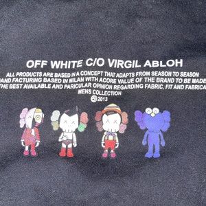 Off White x Kaws Crewneck